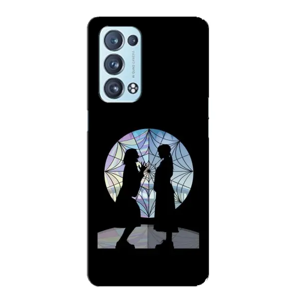 Чехол с принтом «комната Уэнздей» для OPPO Reno6 Pro 5G