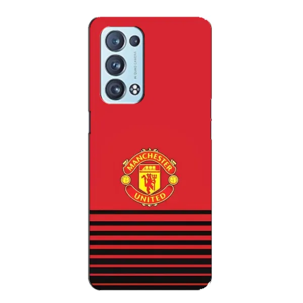 Чохол з принтом «manchester united» для OPPO Reno6 Pro 5G