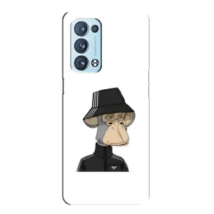 Чехлы с Обезьянами NFT для Oppo Reno6 Pro 5G (AlphaPrint) (обезьяна NFT Adidas)