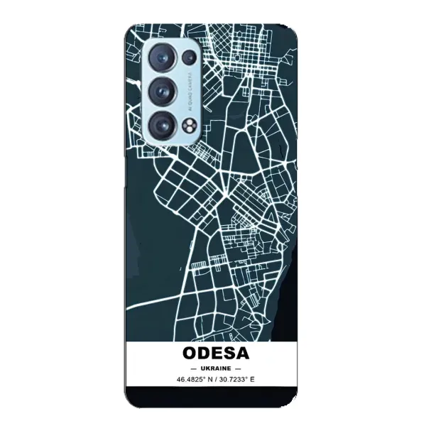 Чехол с принтом «Одесса» для OPPO Reno6 Pro 5G