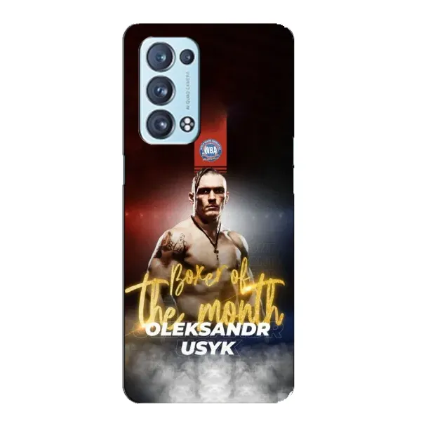 Чехол с принтом «Olexandr Usyk» для OPPO Reno6 Pro 5G