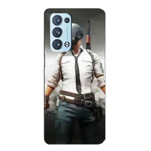 Чехол PUBG для Оппо Рено 6 Про (AlphaPrint)