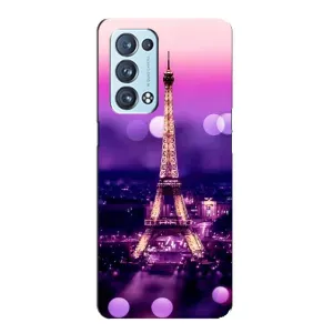 Чехол Эйфелева Башня для Oppo Reno6 Pro 5G - (AlphaPrint)