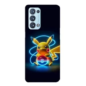 Чохол з Пікачу на Oppo Reno6 Pro 5G (Покемон)