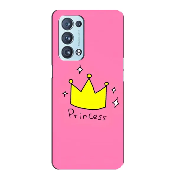 Чохол з принтом «Princess» для OPPO Reno6 Pro 5G