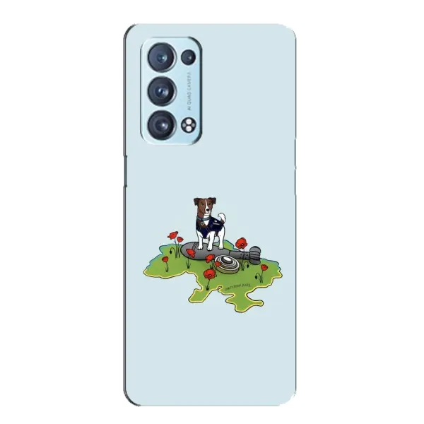 Чохол з принтом «Сапер Пес» для OPPO Reno6 Pro 5G