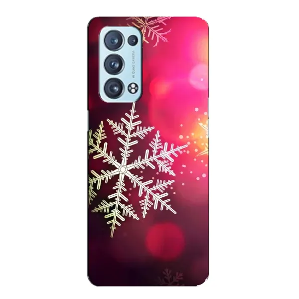 Чохол з принтом «Сніжинка» для OPPO Reno6 Pro 5G Чохол з принтом «Сніжинка» для OPPO Reno6 Pro 5G
