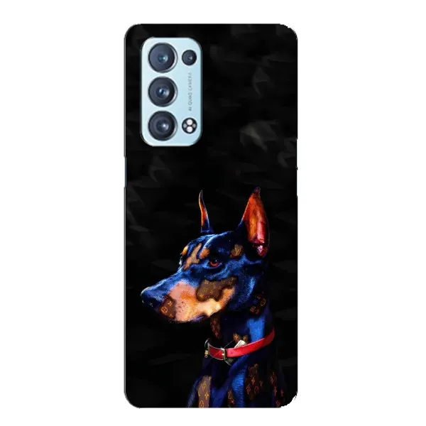 Чехол с принтом «Собака» для OPPO Reno6 Pro 5G