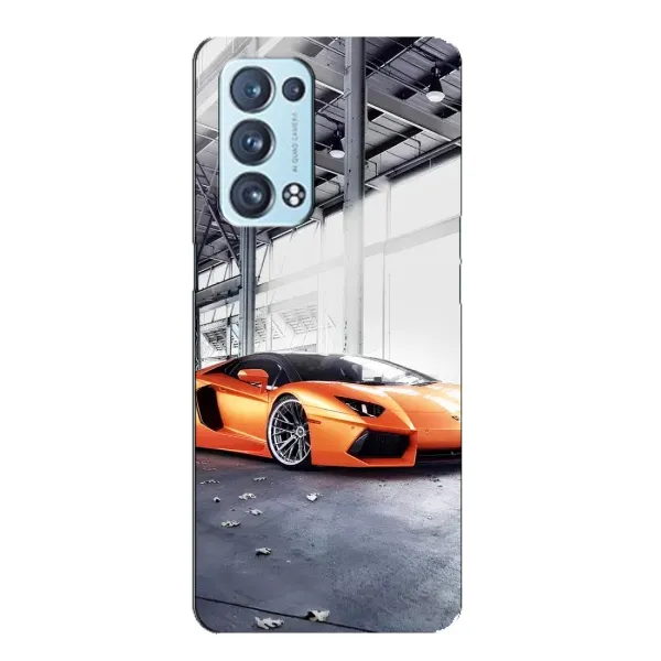 Чехол с принтом «Sport Car» для OPPO Reno6 Pro 5G