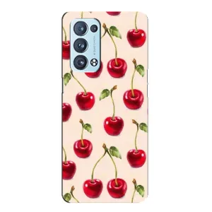 Чехлы с Фруктами для Oppo Reno6 Pro 5G (VPrint) (Вишня)