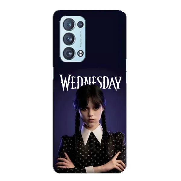 Чехол с принтом «Wednesday» для OPPO Reno6 Pro 5G