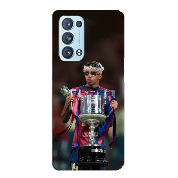 Чехол с принтом «Ямаль с кубком» для OPPO Reno6 Pro 5G Чехол с принтом «Ямаль с кубком» для OPPO Reno6 Pro 5G