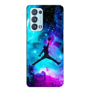 Чехлы для Oppo Reno6 Pro 5G - с картинкой JORDAN (AlphaPrint) (Яркий Джордан)