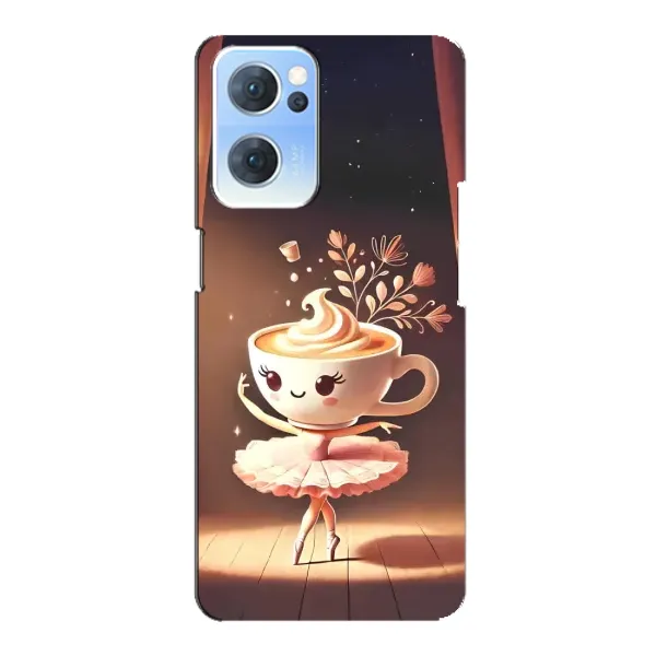 Чехол с принтом «Балерина капучина» для OPPO Reno7 5G