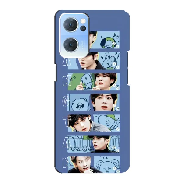 Чехол с принтом «Bangtan» для OPPO Reno7 5G Чехол с принтом «Bangtan» для OPPO Reno7 5G