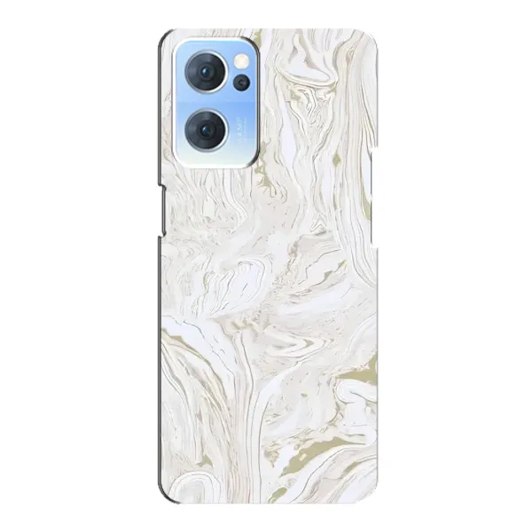 Чехол с принтом «Белый мрамор» для OPPO Reno7 5G Чехол с принтом «Белый мрамор» для OPPO Reno7 5G