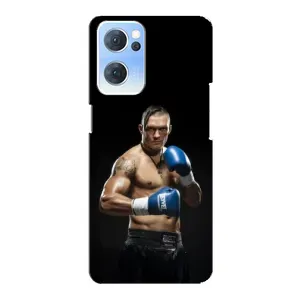Чехол с картинкой Александр Усик для Oppo Reno7 5G (Боксер Усик)