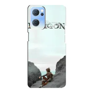 Чехол как приручить дракона на Oppo Reno7 5G