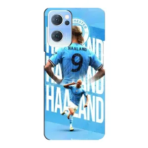 Чехлы с футболистом Ерлинг Холанд для Oppo Reno7 5G (AlphaPrint) (Erling Haaland)