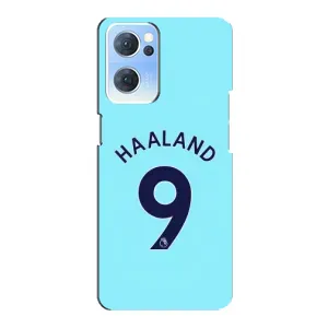 Чехлы с футболистом Ерлинг Холанд для Oppo Reno7 5G (AlphaPrint) (Ерлинг Холанд 9)