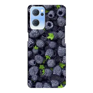 Чохли з фруктами для Oppo Reno7 5G (VPrint) (Ожина)