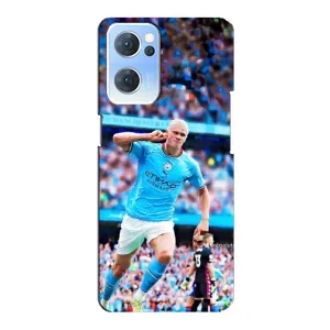 Чехлы с футболистом Ерлинг Холанд для Oppo Reno7 5G (AlphaPrint) (фанаты Холанда)