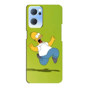 Чjхол з Сімпсонами для Oppo Reno7 5G (VPrint) (Гомер Сімпсон)