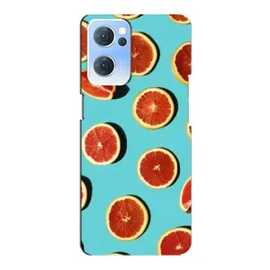 Чохли з фруктами для Oppo Reno7 5G (VPrint) (Грейпфрут)