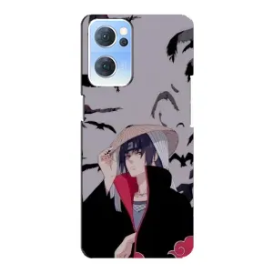 Анимешный чехол для Oppo Reno7 5G (Итачи Itachi)