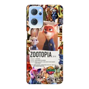 Чохол Зоотрополіс на Oppo Reno7 5G (Постер Зоотрополіс)