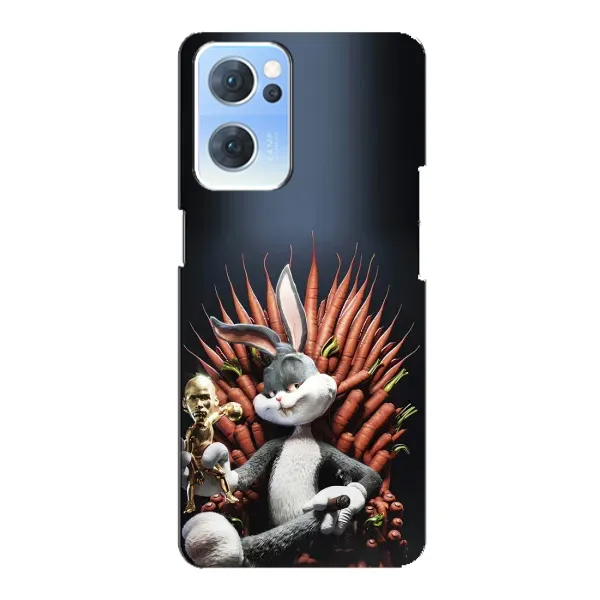 Чехол с принтом «Король Кролик» для OPPO Reno7 5G