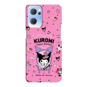 Чехлы с топовыми принтами для Оппо Рено 7 (5G) (KUROMI)