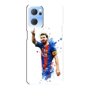 Чехлы Месси для Oppo Reno7 5G (AlphaPrint) (Лео Месси)