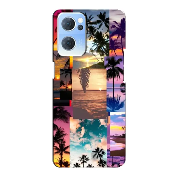 Чехол с принтом «Летний отпуск» для OPPO Reno7 5G Чехол с принтом «Летний отпуск» для OPPO Reno7 5G