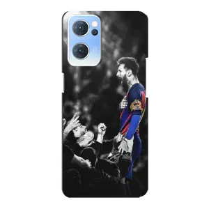 Чехлы Месси для Oppo Reno7 5G (AlphaPrint)
