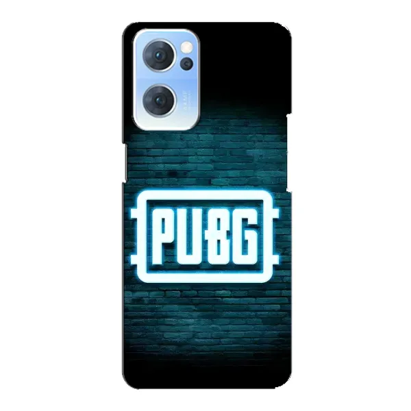 Чохол з принтом «Лого PUBG» для OPPO Reno7 5G