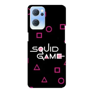 Чохол Гра в кальмара для Oppo Reno7 5G (Патерн Гра кальмара)