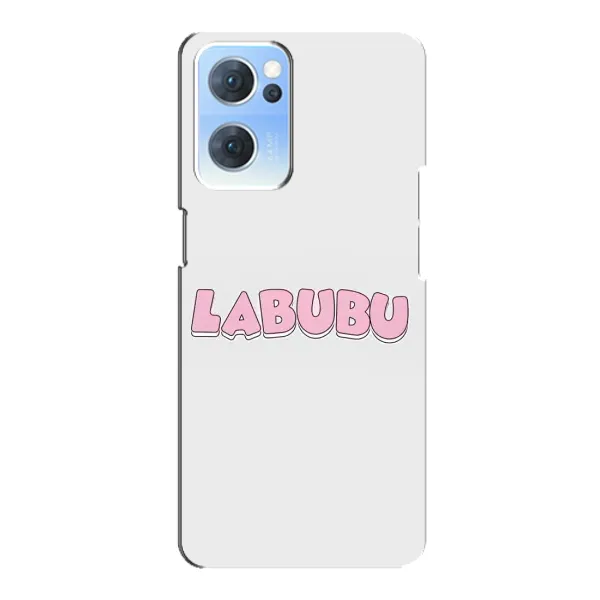 Чехол с принтом «Лого Лабубу» для OPPO Reno7 5G