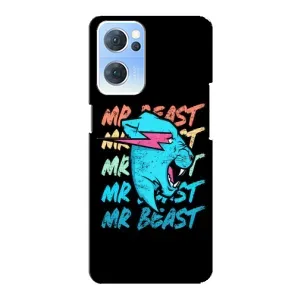 Чехлы Мистер Бист для Оппо Рено 7 (5G) (logo Mr beast)