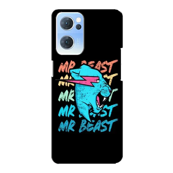 Чехол с принтом «logo Mr beast» для OPPO Reno7 5G