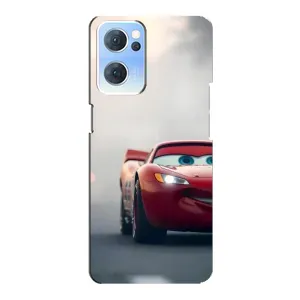 Силіконовий чохол Маквін для Oppo Reno7 5G (Швидкісний Маквін)