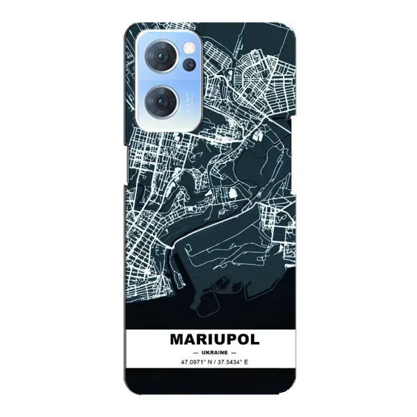 Чохол з принтом «Маріуполь» для OPPO Reno7 5G