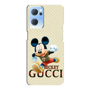Чехол Disney Mouse Oppo Reno7 5G (PREMIUMPrint) (Mikki Gucci)