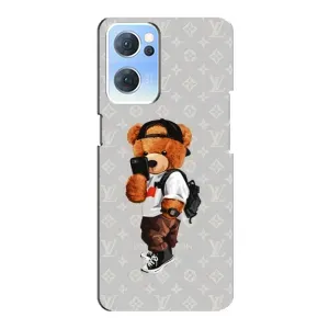Брендновые Чехлы для Oppo Reno7 5G - (PREMIUMPrint) (Мишка Луи)