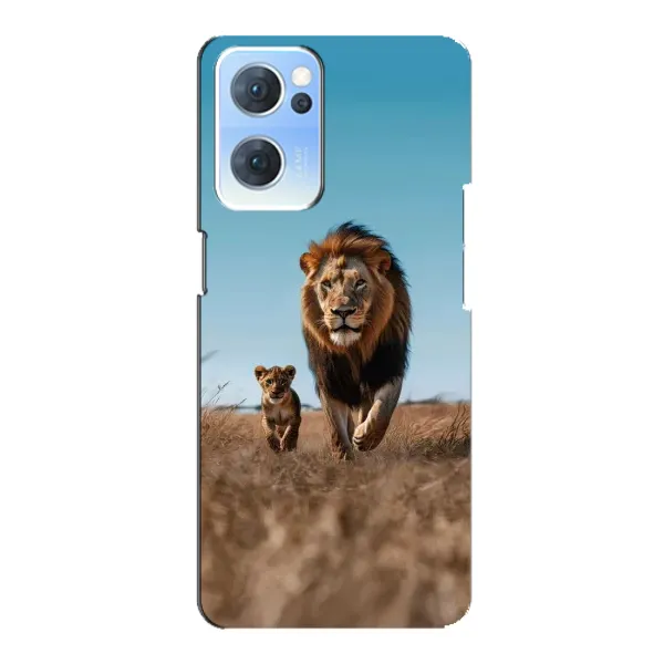 Чохол з принтом «Мусафа та Сімба» для OPPO Reno7 5G Чохол з принтом «Мусафа та Сімба» для OPPO Reno7 5G