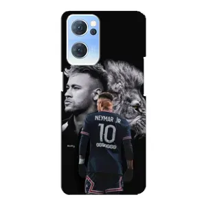 Чехол Неймар для Oppo Reno7 5G (AlphaPrint) (Неймар Лев)