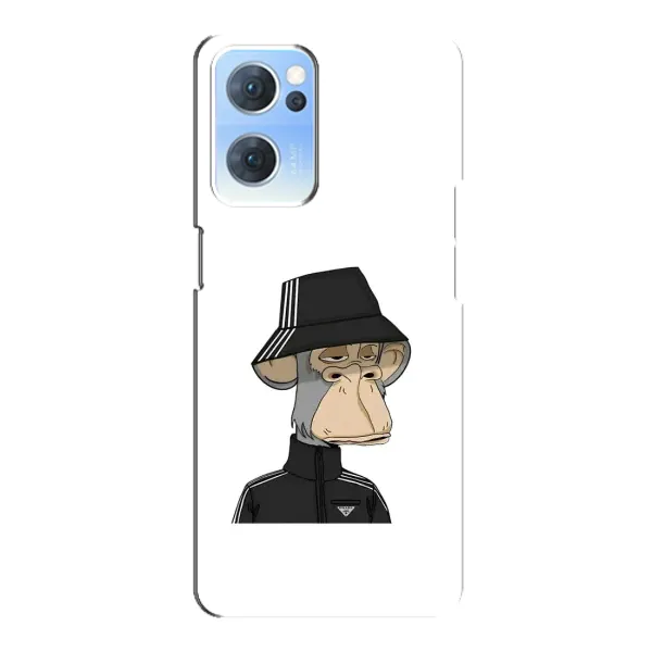 Чохол з принтом «мавпа NFT Adidas» для OPPO Reno7 5G