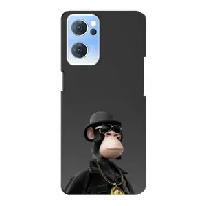 Чохли з Мавпами NFT для Oppo Reno7 5G (AlphaPrint) (Мавпа NFT)