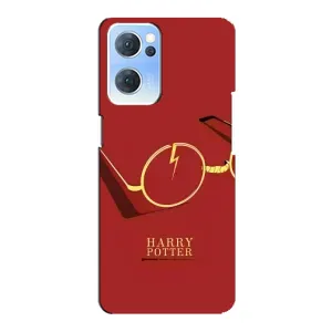 Чехол с принтом «очки Гарри» для OPPO Reno7 5G