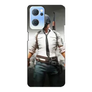 Чехол PUBG для Оппо Рено 7 (5G) (AlphaPrint)